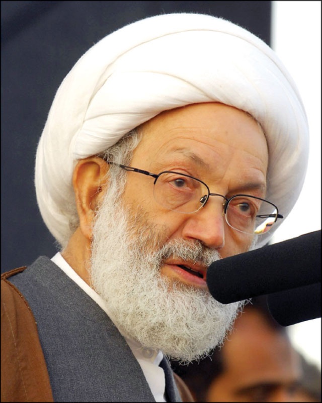  آية الله قاسم يندد بالاحكام القضائية بحق الرموز ويشدد على مطالب الاصلاح وحق التظاهر 